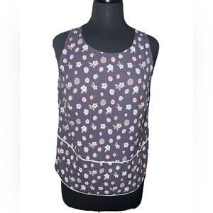 🐘Loft Purple printed Top